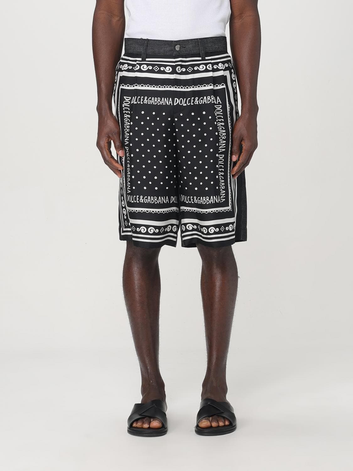 Dolce & Gabbana Shorts Men color Multicolor