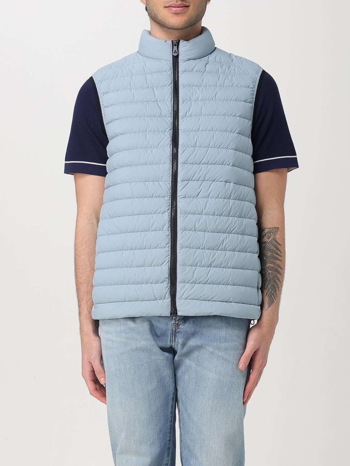 Peuterey Suit Vest Men color Sky Blue · L