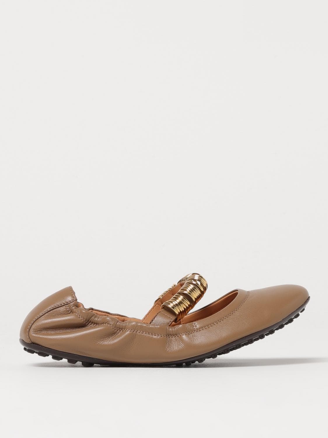 Tod's Ballet Flat Woman color Beige · 37½