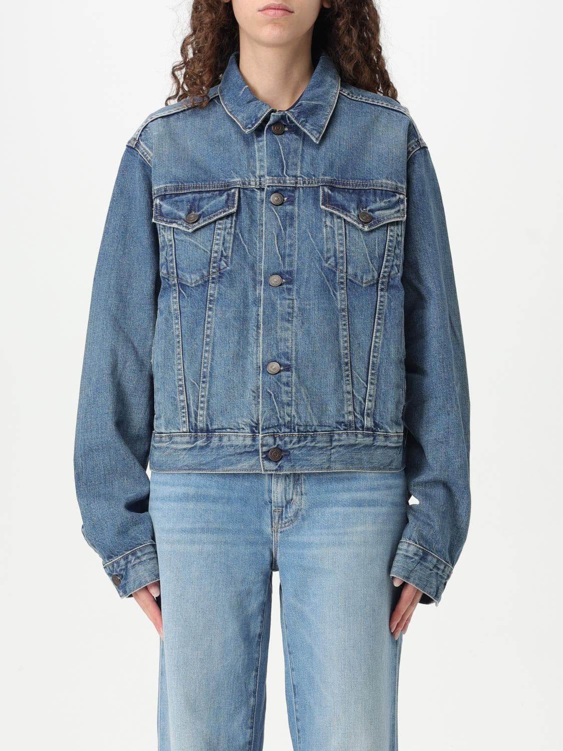 Polo Ralph Lauren Jacket Woman color Blue