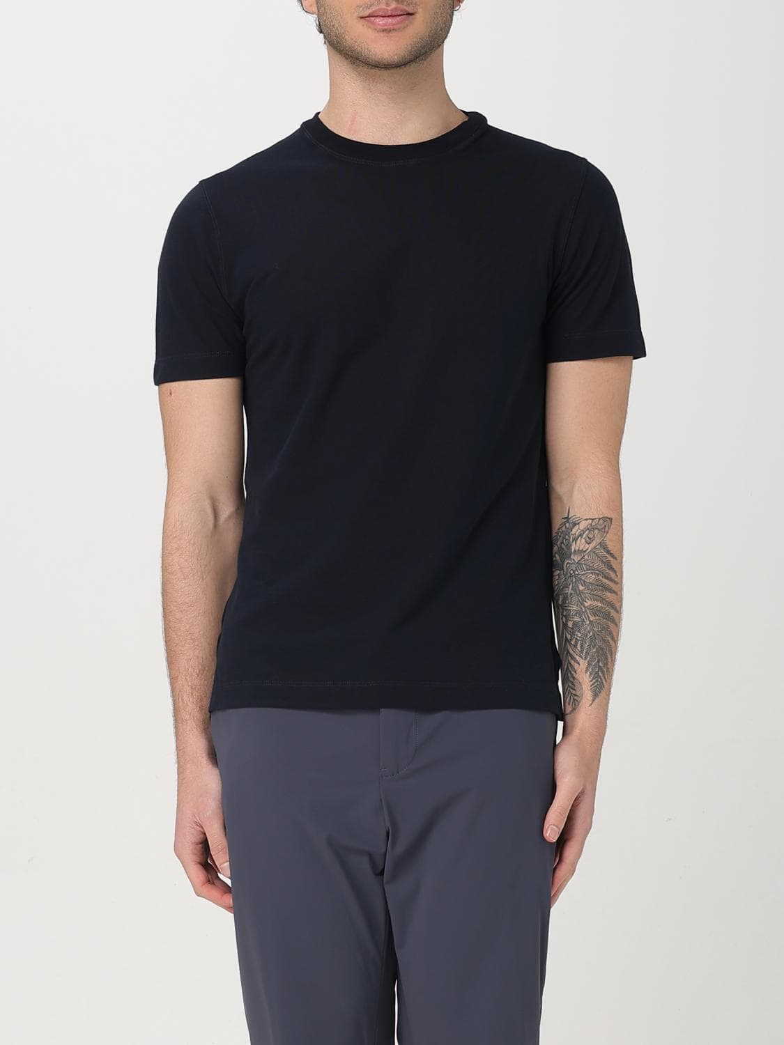 Zanone T-Shirt Men color Blue · 58