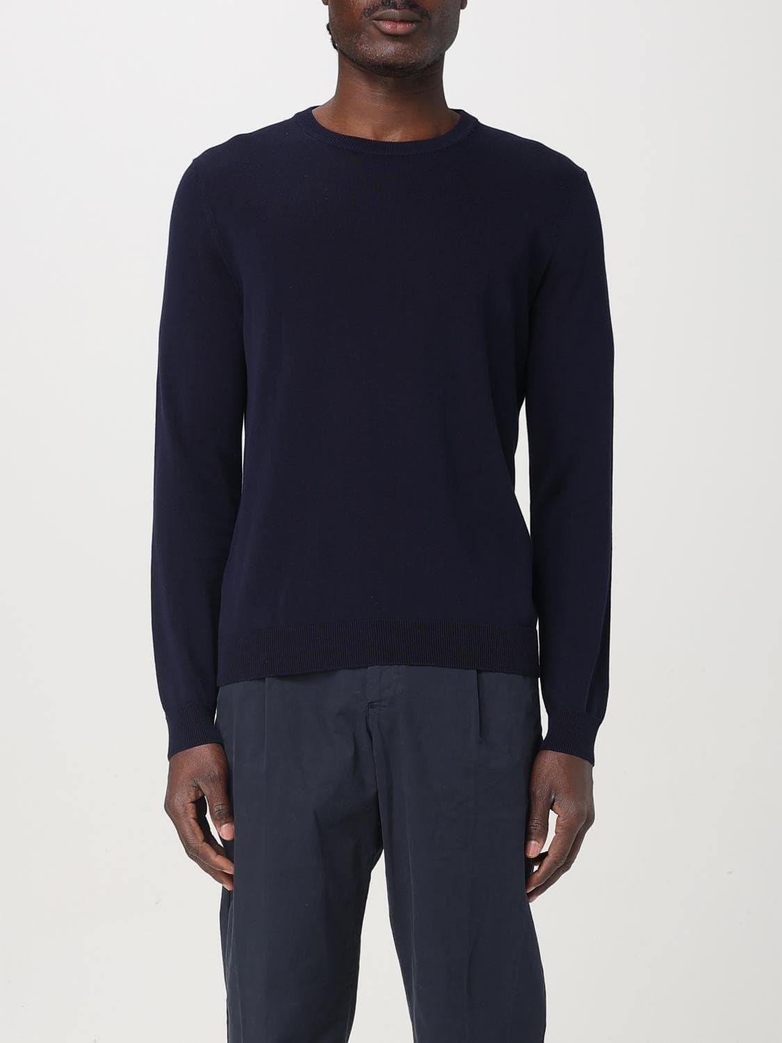 Zanone Sweater Men color Blue