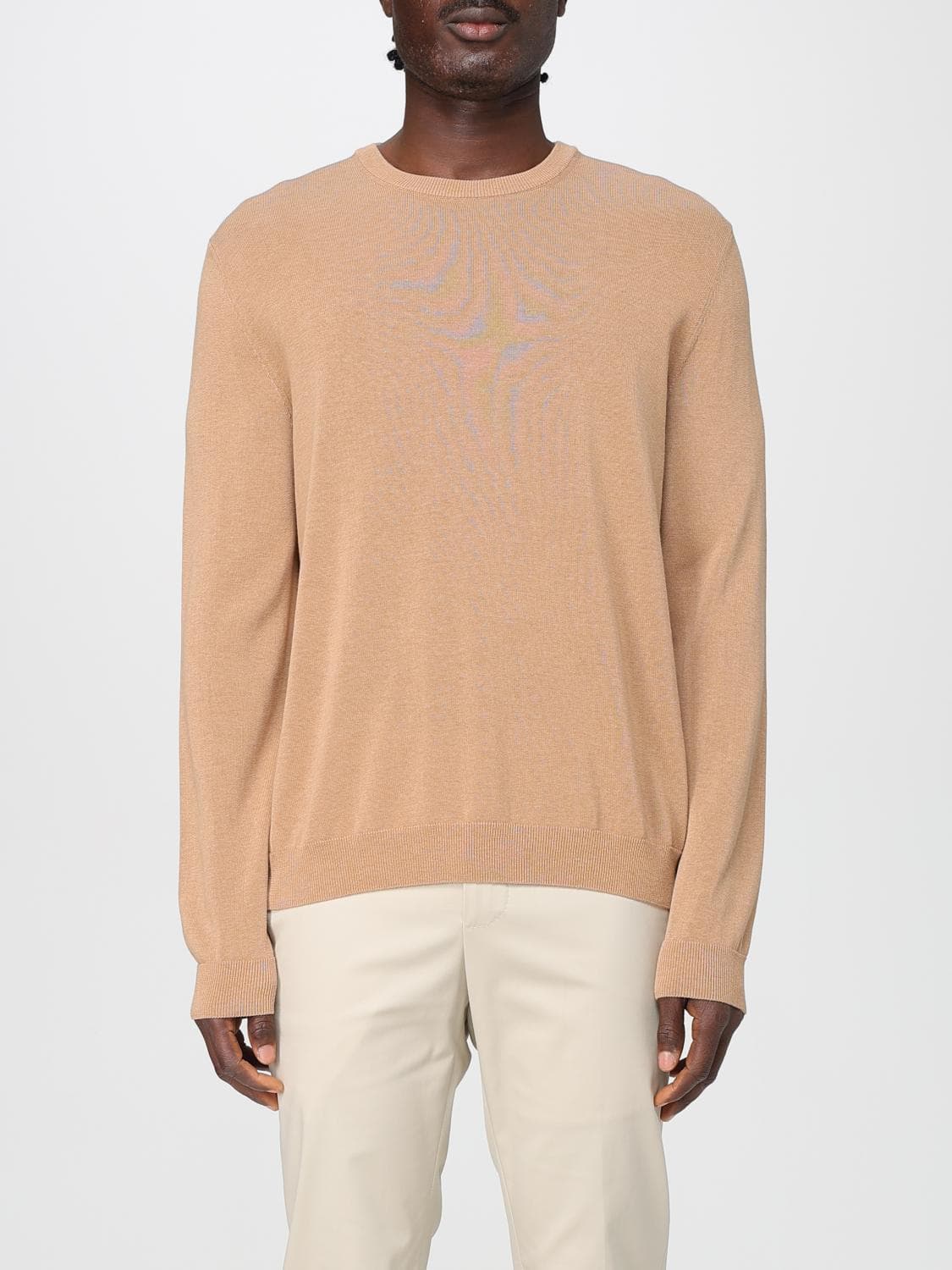 Zanone Sweater Men color Brown