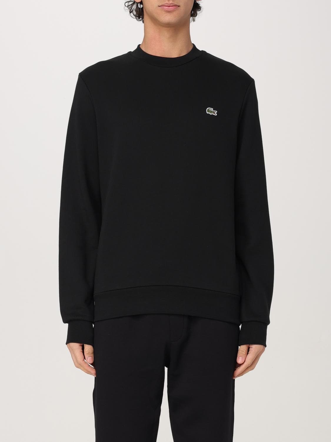 Lacoste Sweatshirt Men color Black