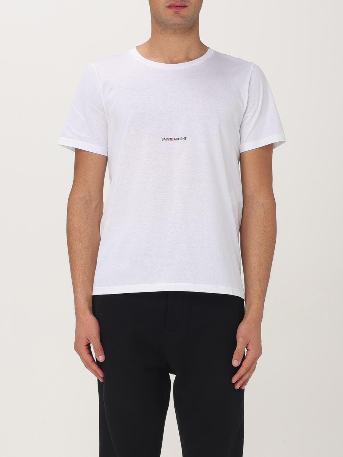 Saint Laurent T-Shirt Men color White · S