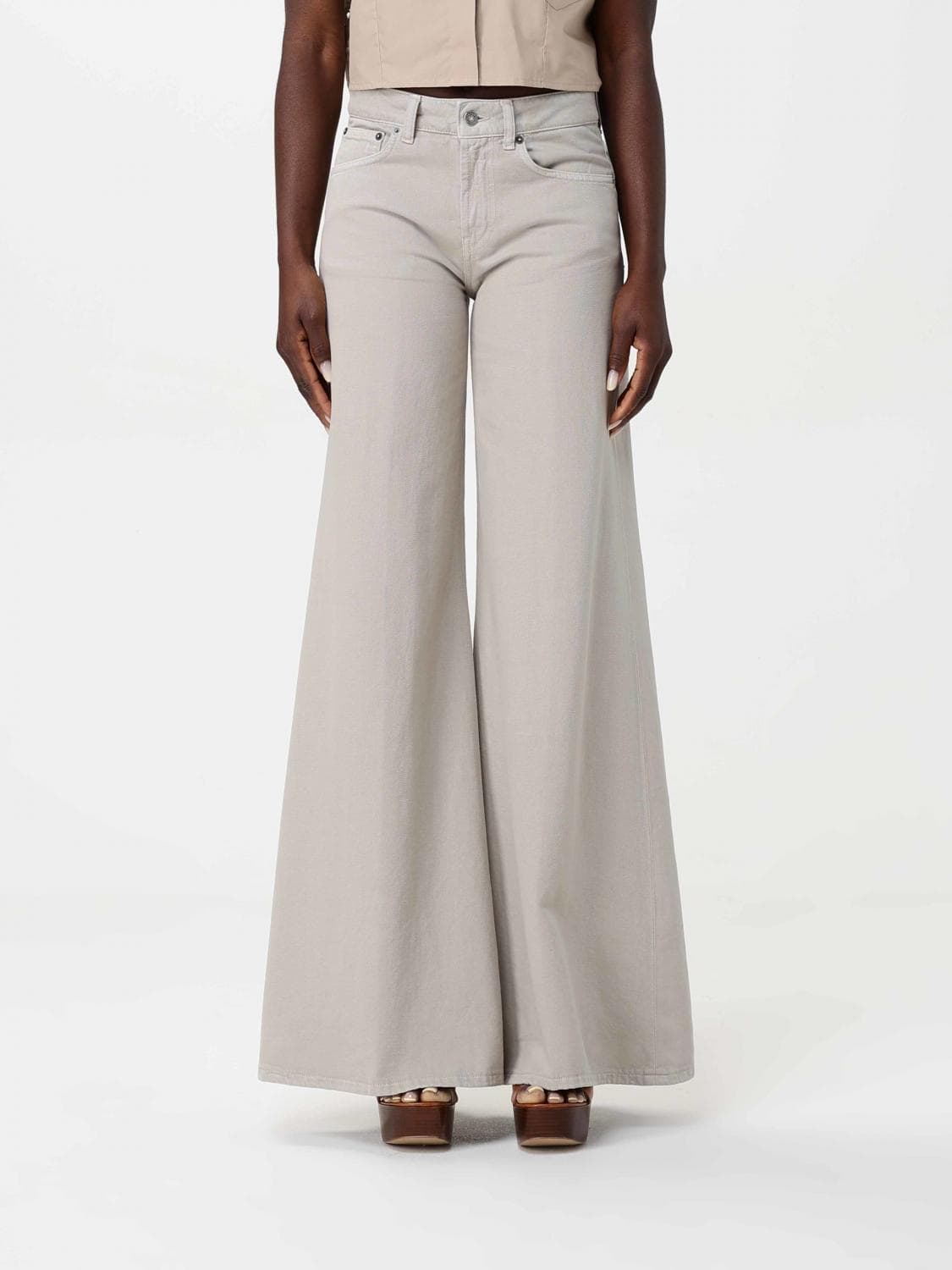 Dondup Jeans Woman color Pink