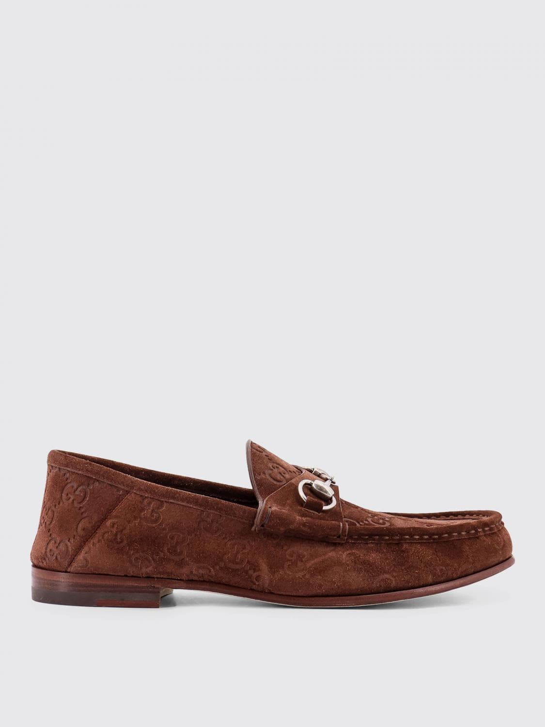 Gucci Loafers Men color Brown