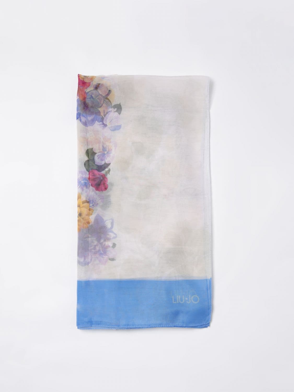 Liu Jo Scarf Woman color Blue
