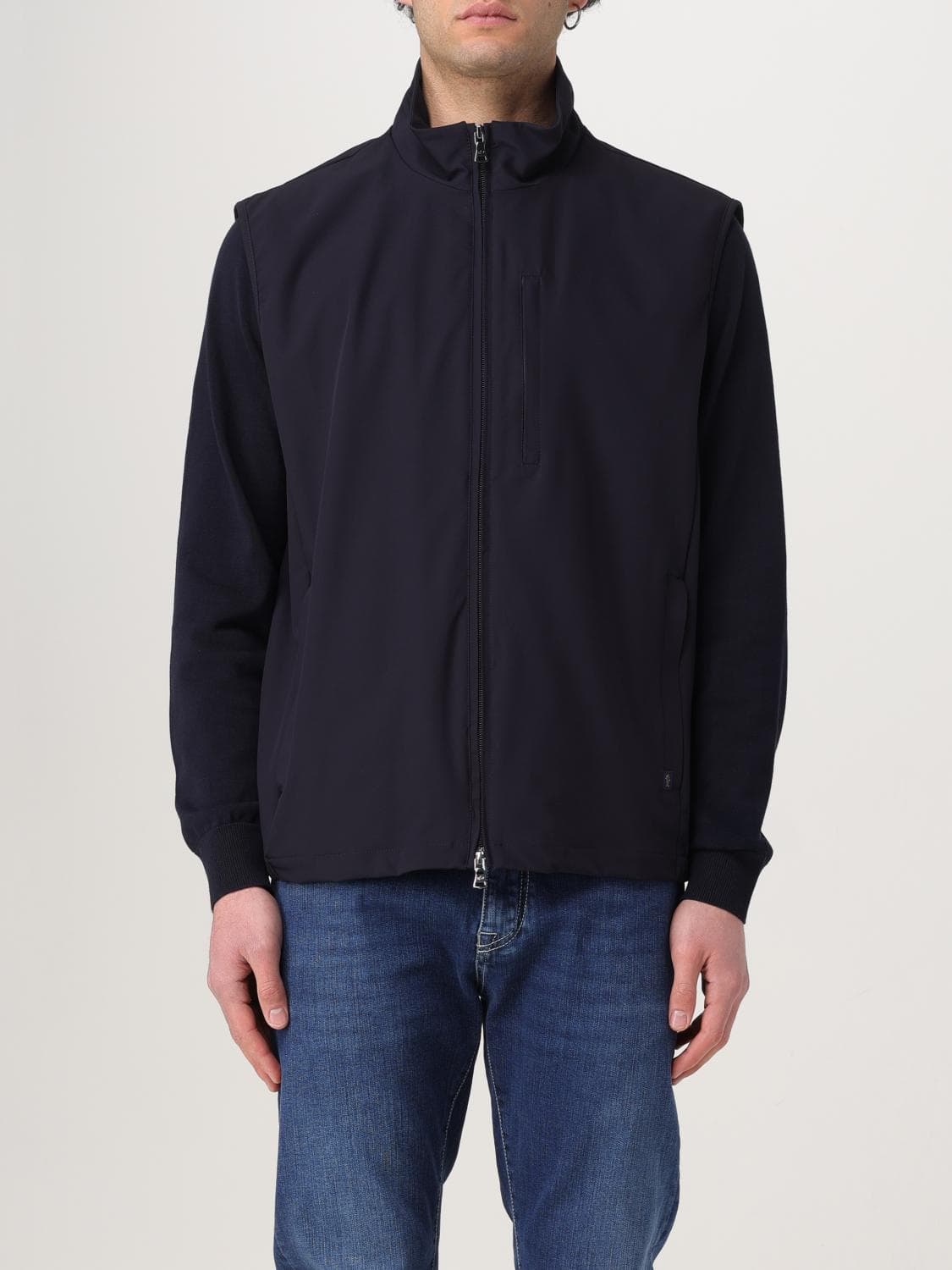 Paul & Shark Jacket Men color Blue