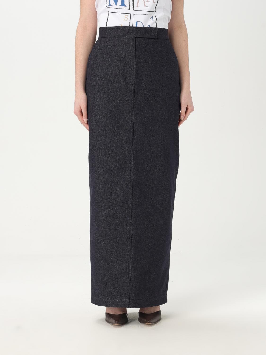 Max Mara Skirt Woman color Blue
