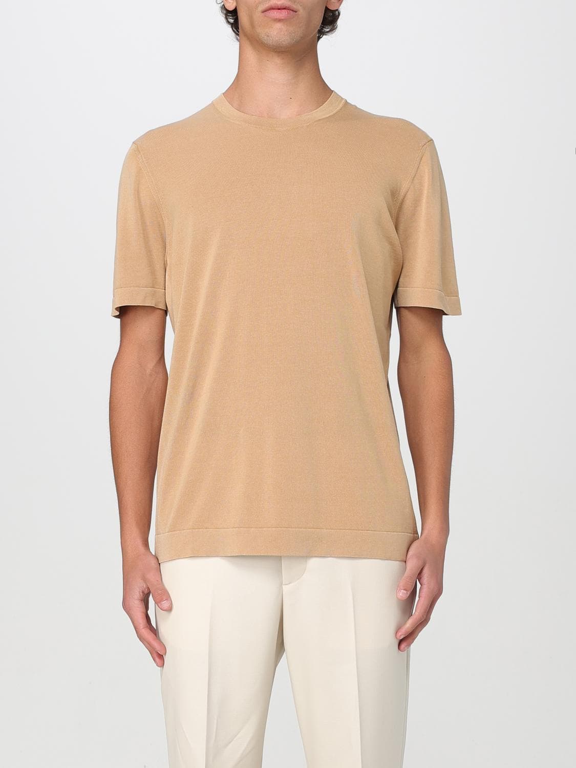 Drumohr T-Shirt Men color Brown · 50
