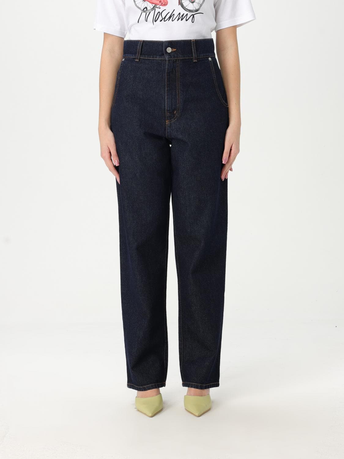 Moschino Couture Jeans Woman color Blue · 40