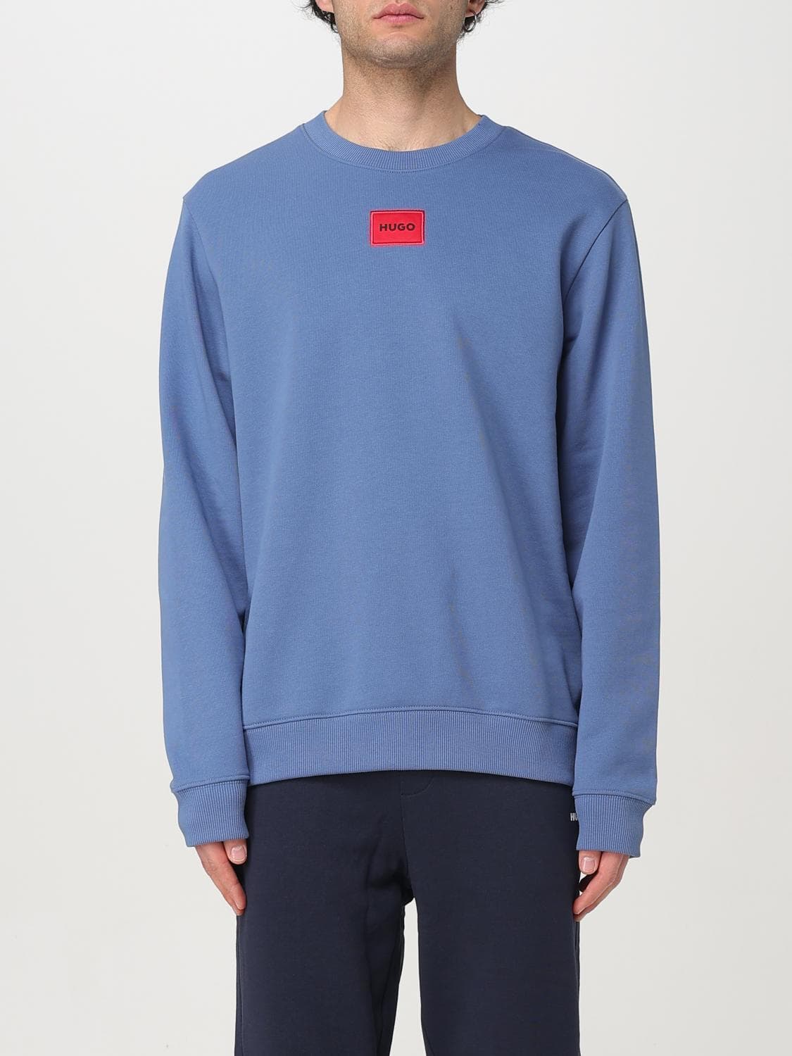 Hugo Sweatshirt Men color Sky Blue · XL