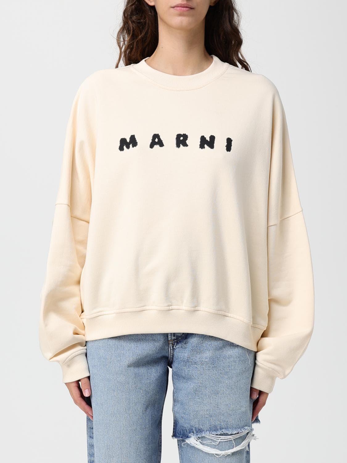 Marni Sweatshirt Woman color White