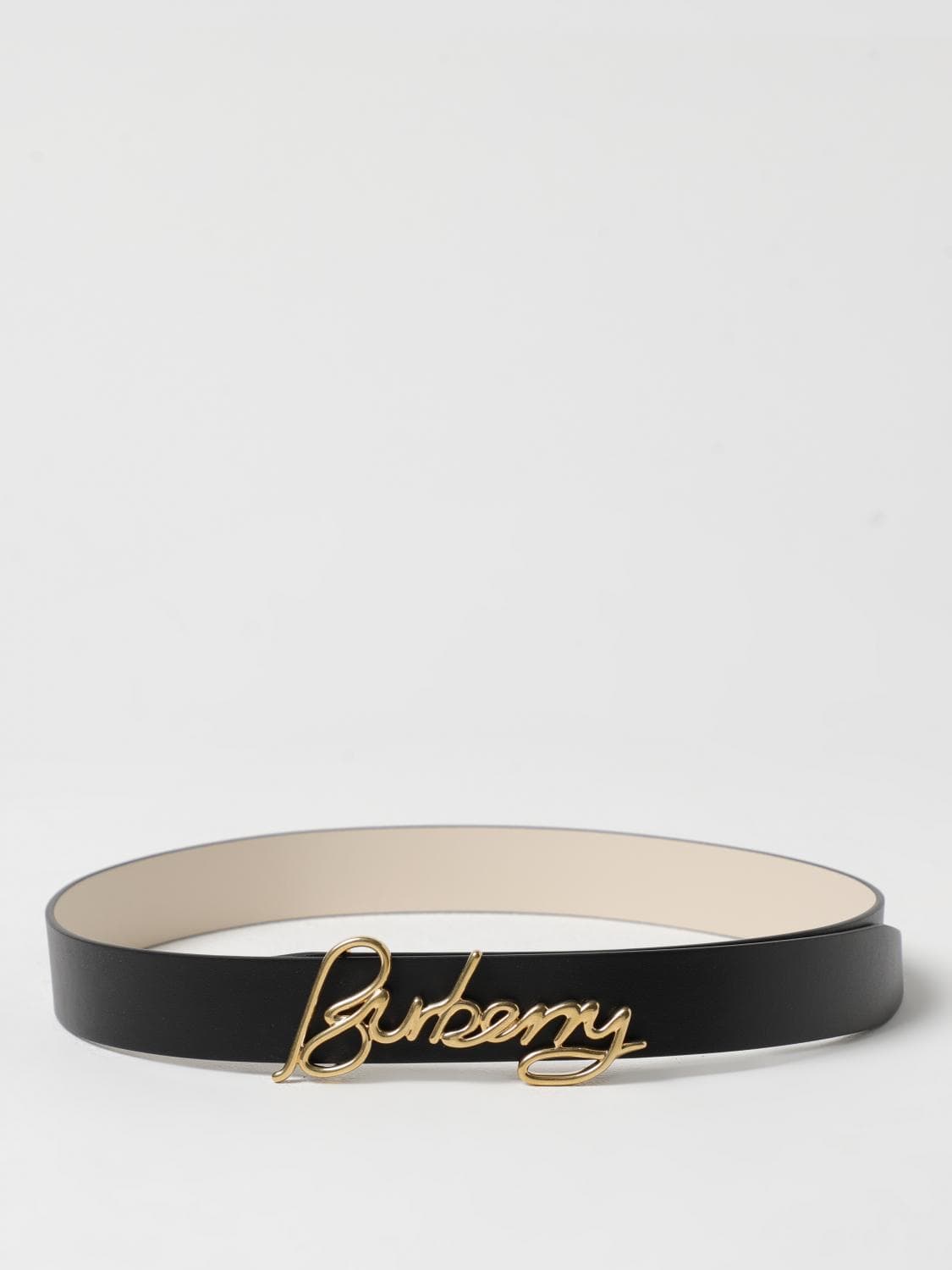 Burberry Belt Woman color Black · S