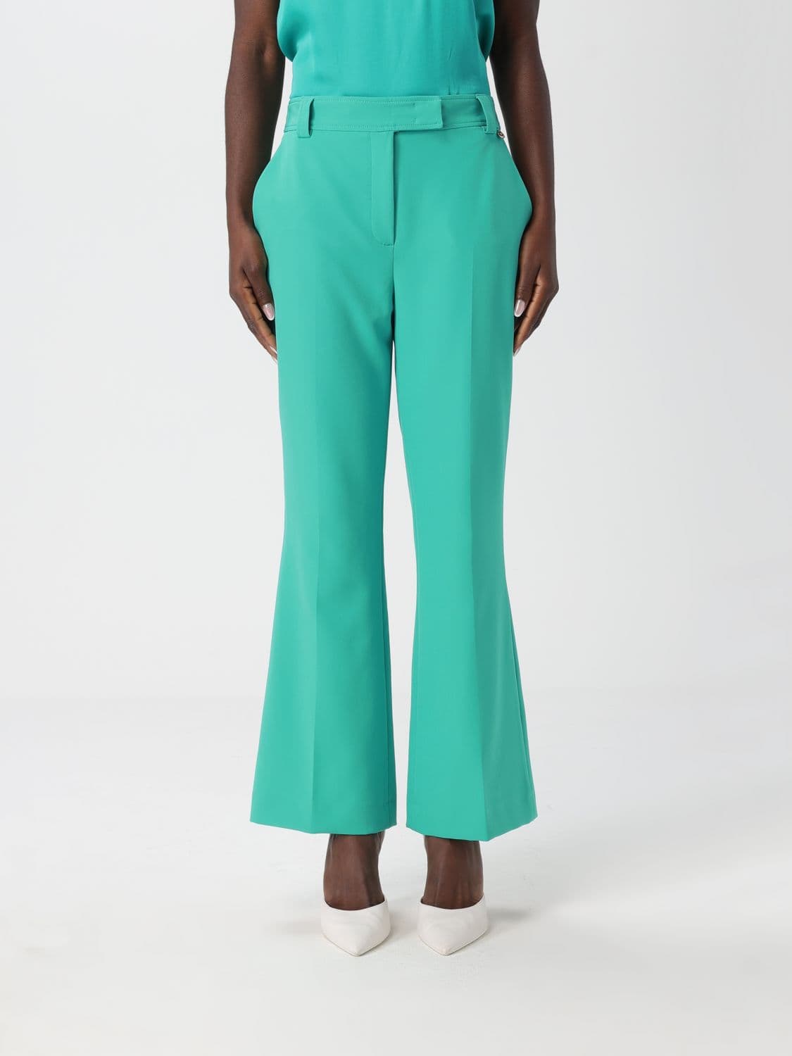 Liu Jo Pants Woman color Emerald
