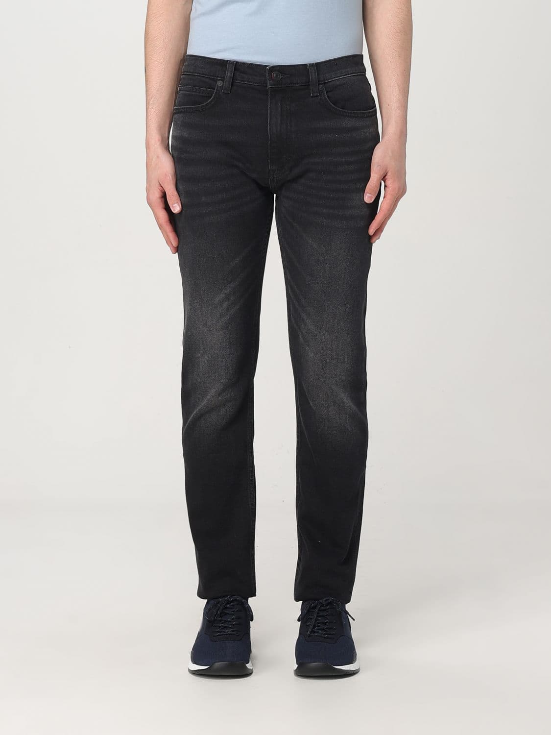 Hugo Jeans Men color Black