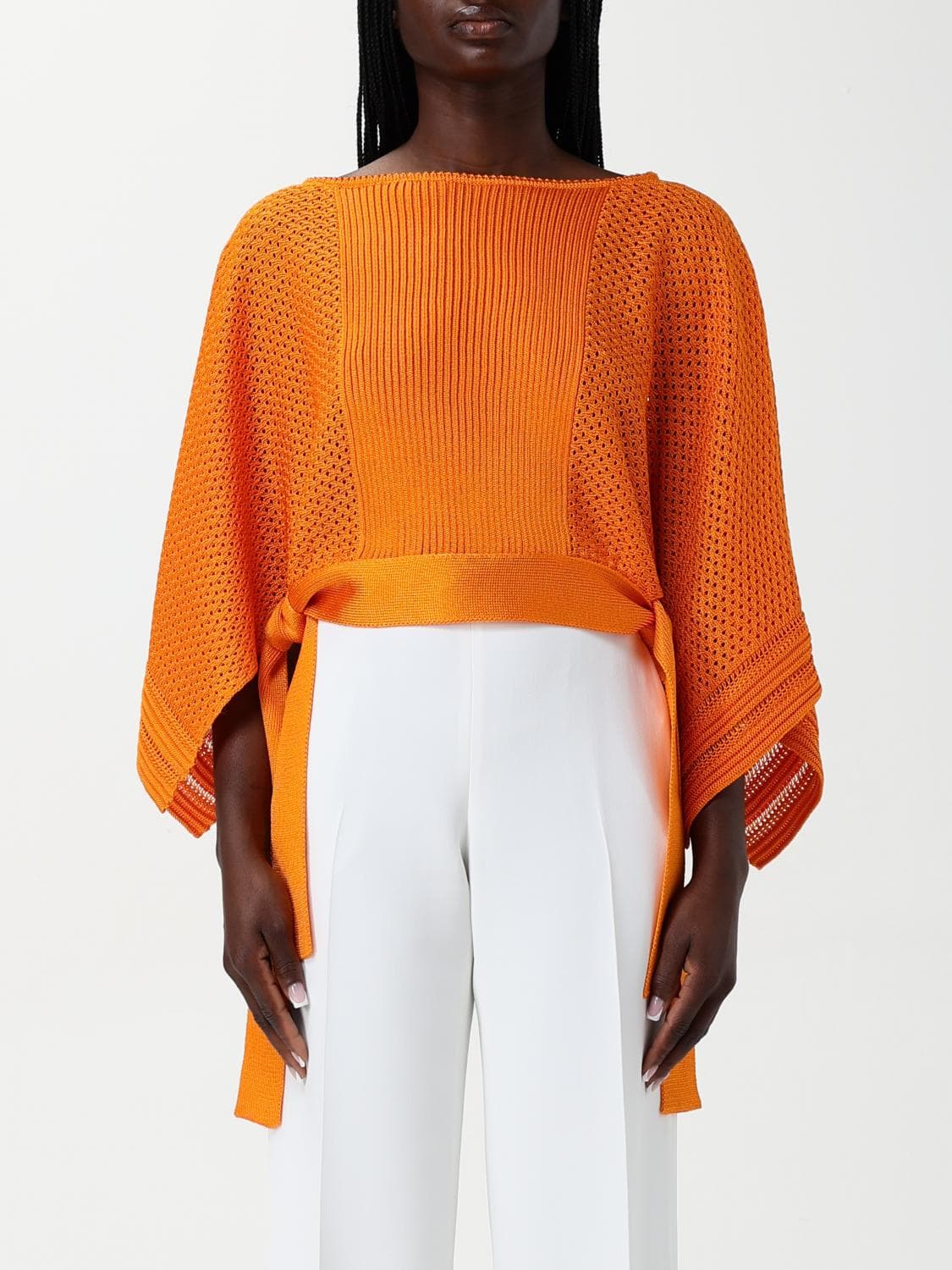 Alberta Ferretti Top Woman color Orange · 40