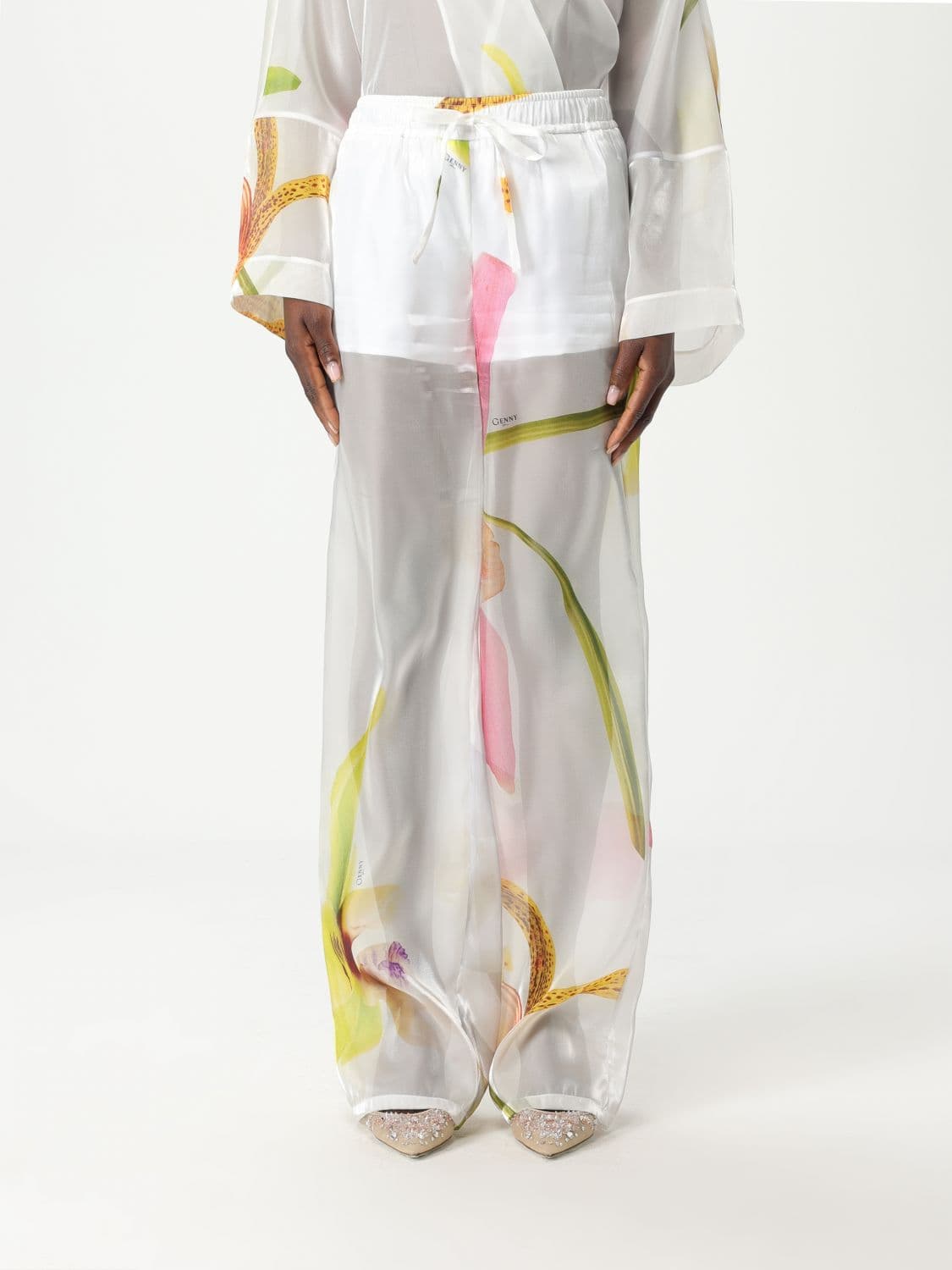 Genny Pants Woman color White
