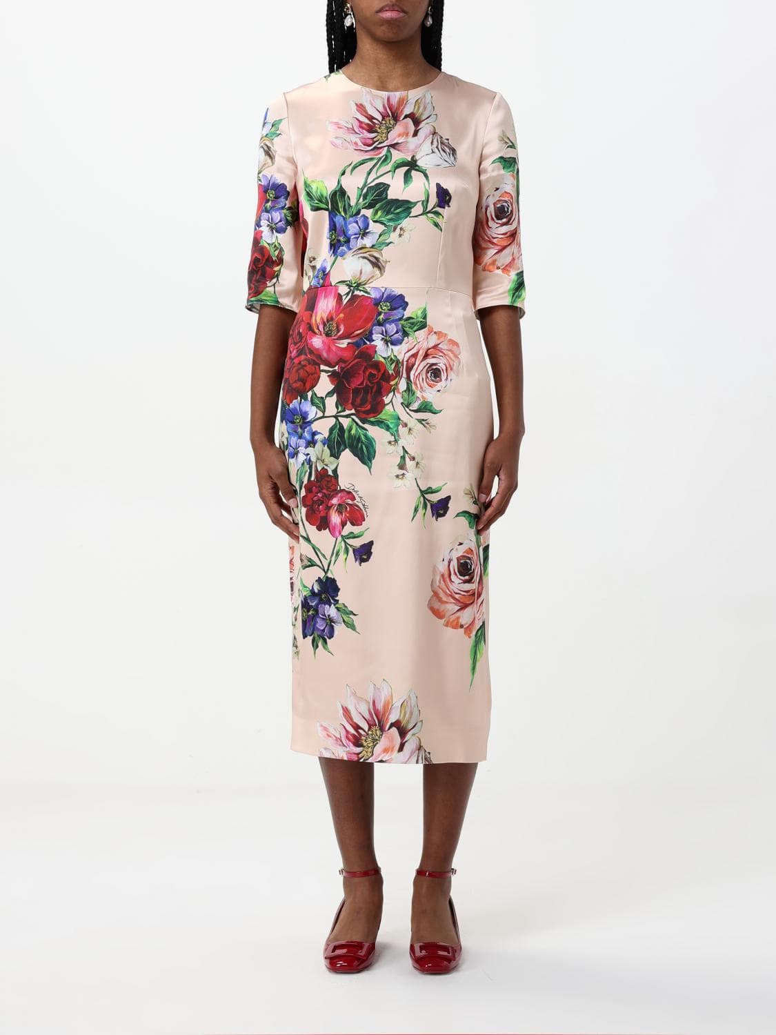 Dolce & Gabbana Dress Woman color Pink · 42