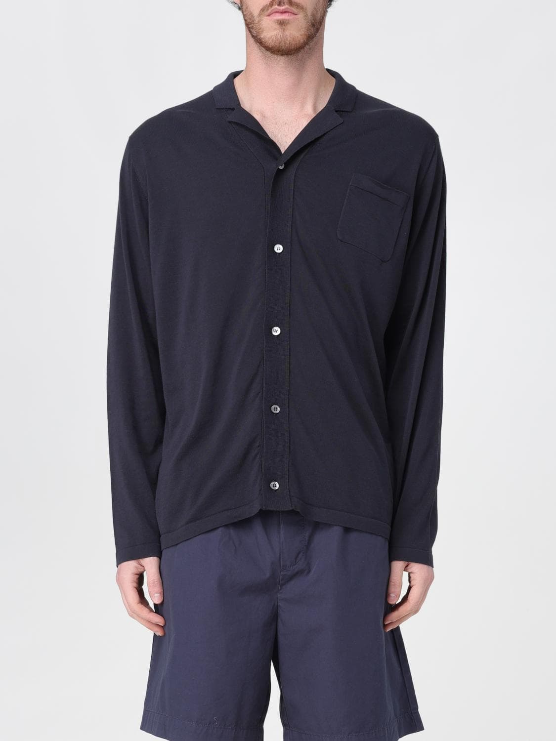 Drumohr Shirt Men color Blue