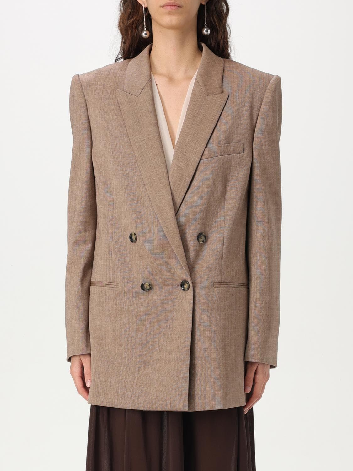 Philosophy Di Lorenzo Serafini Jacket Woman color Beige · 42