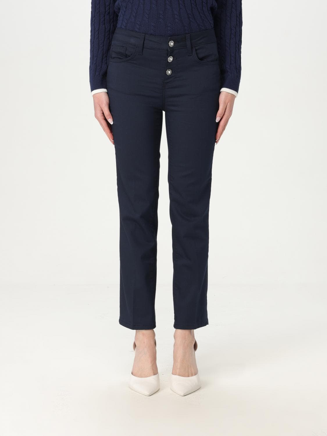 Liu Jo Pants Woman color Navy