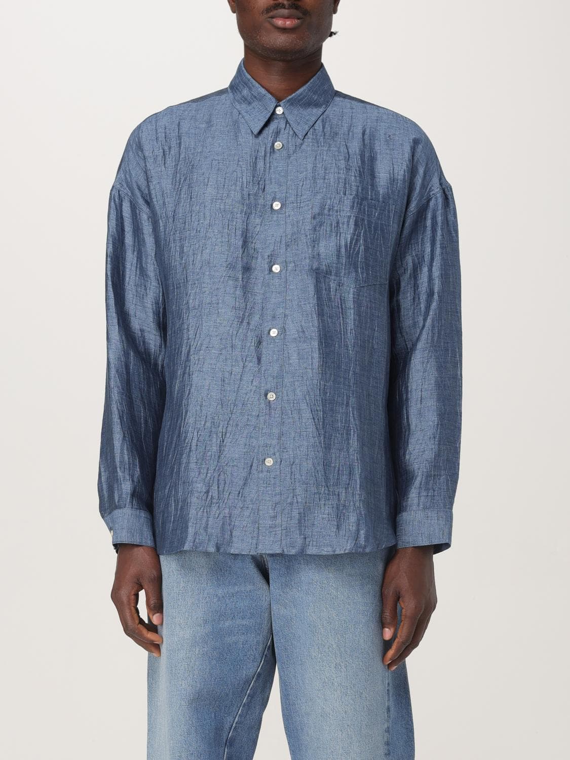 Sunflower Shirt Men color Blue · XL