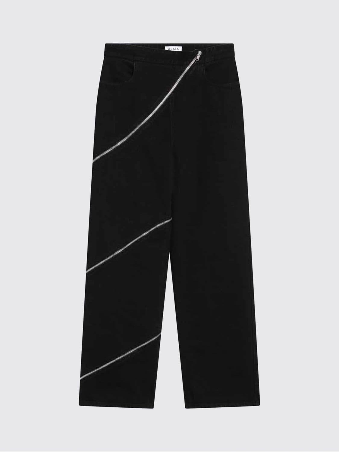 Alaïa Jeans Woman color Black · 36