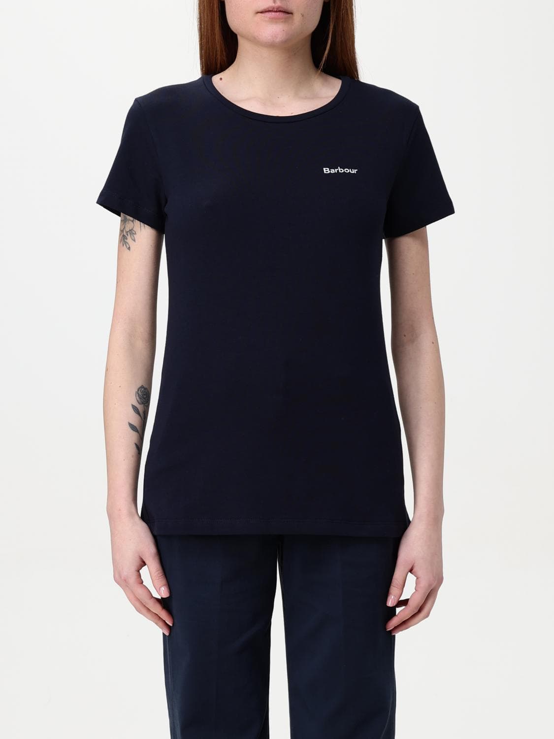 Barbour T-Shirt Woman color Blue
