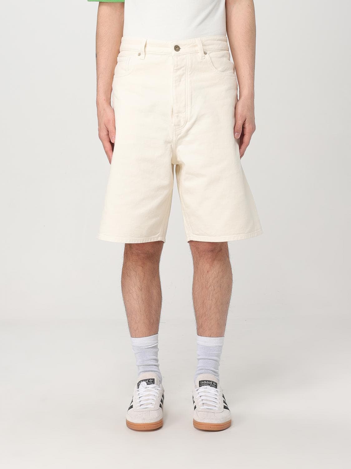 Drôle De Monsieur Shorts Men color White