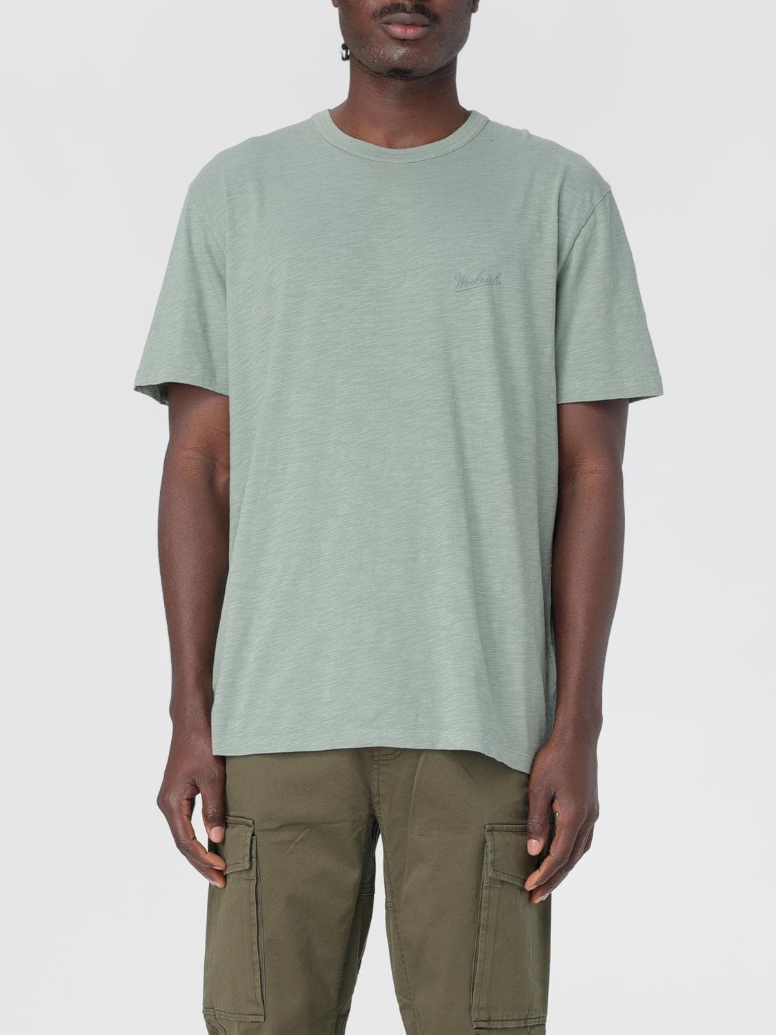 Woolrich T-Shirt Men color Green