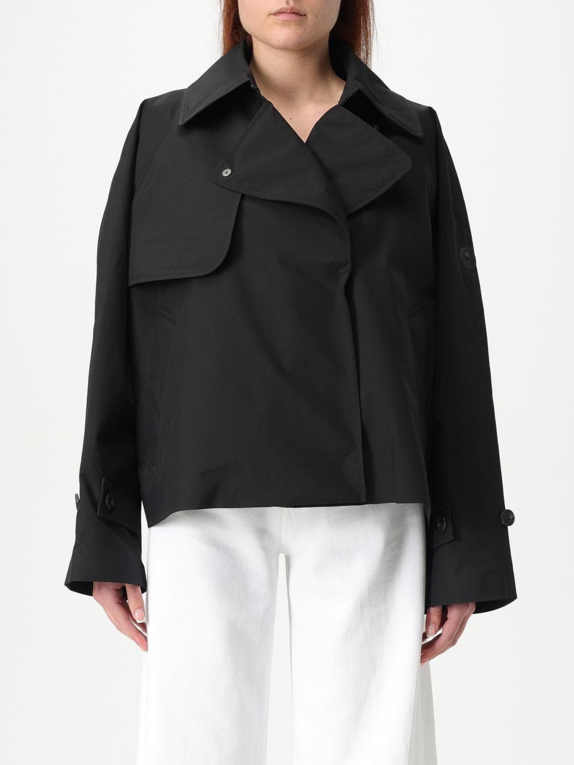 Save The Duck Jacket Woman color Black
