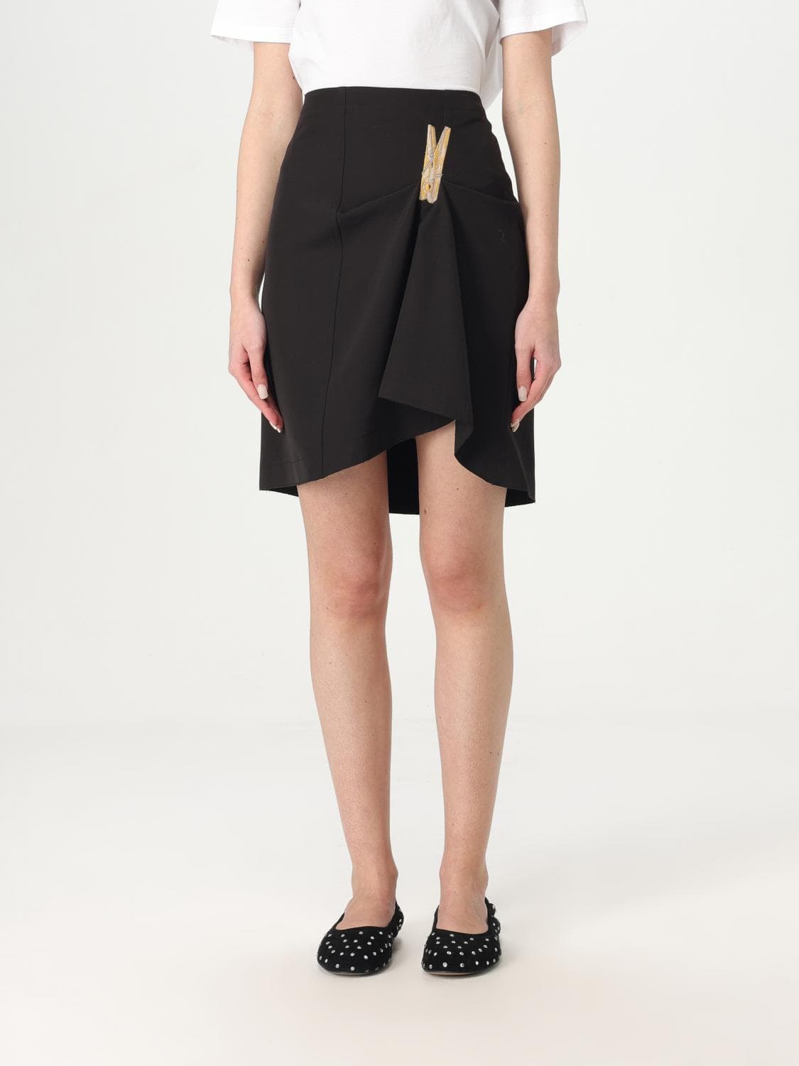 Moschino Jeans Skirt Woman color Black