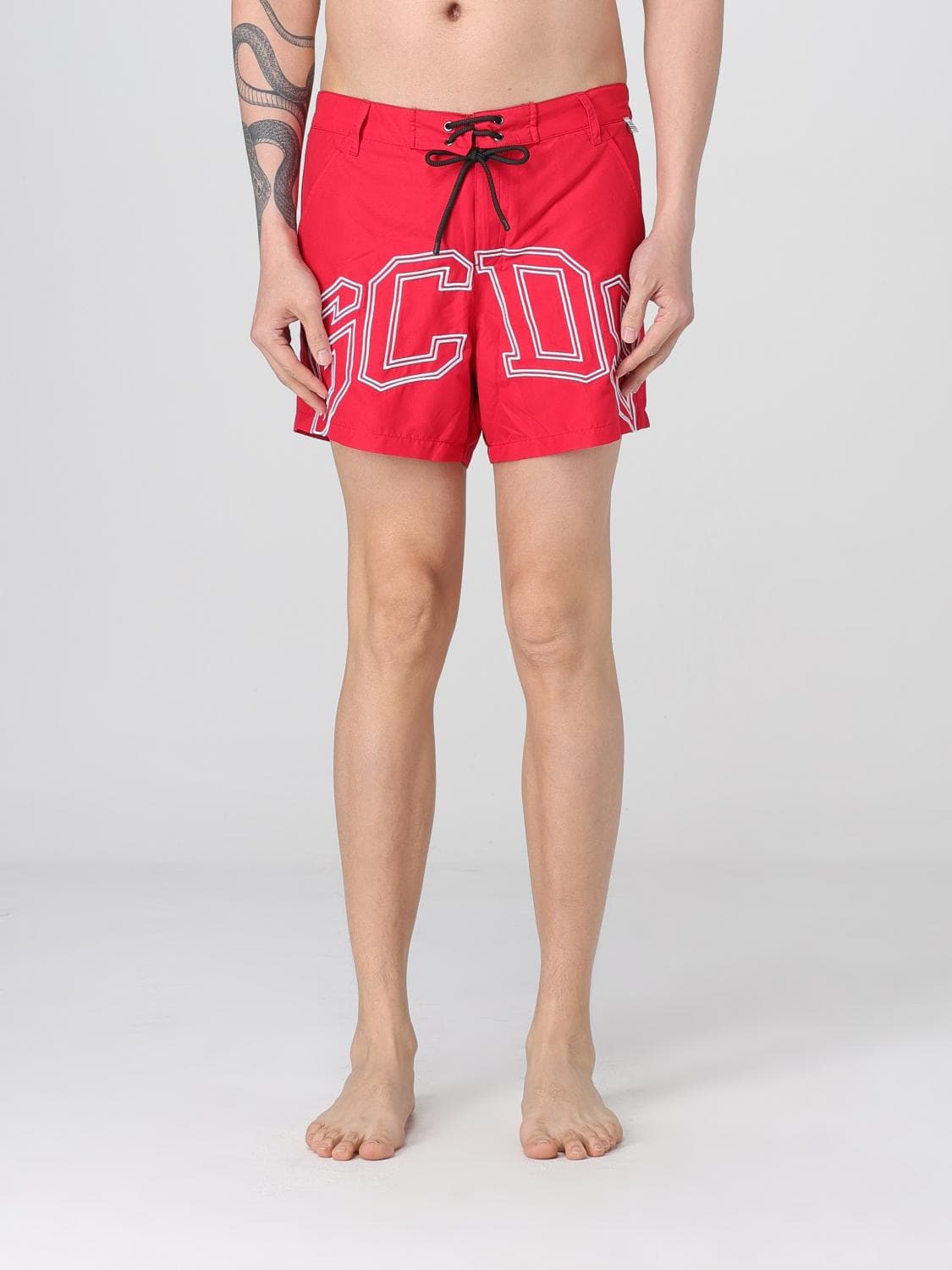 Gcds Swimsuit Men color Red