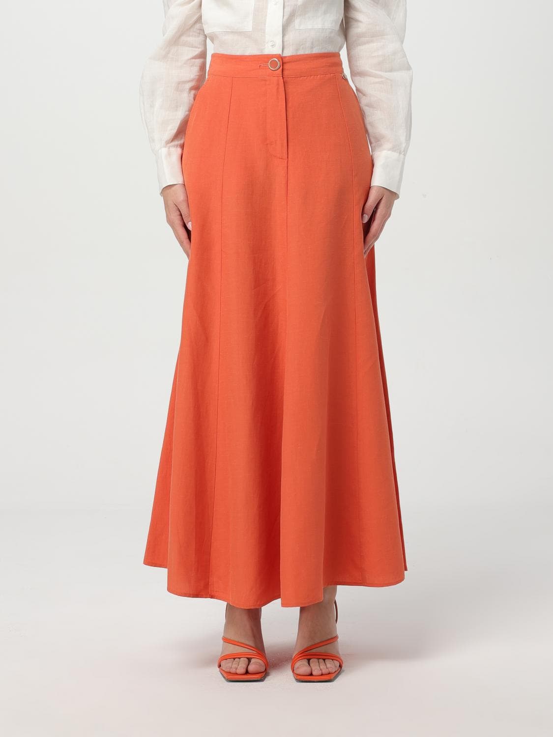 Liu Jo Skirt Woman color Orange · 40
