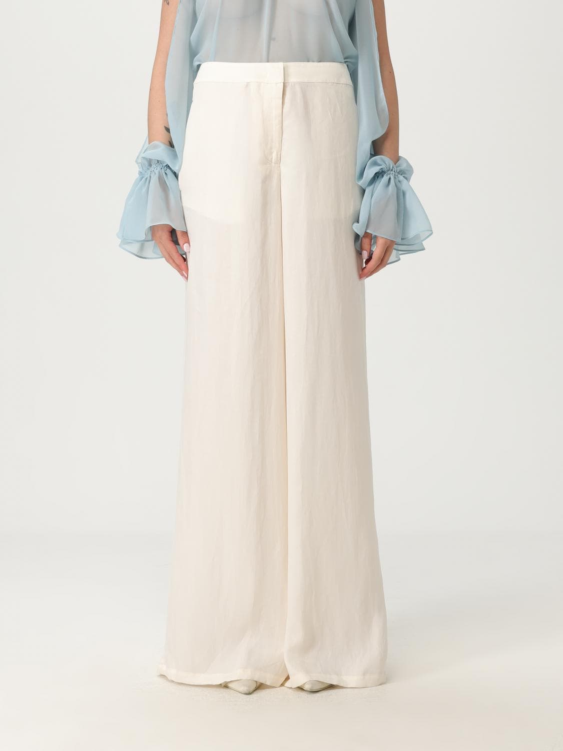 Blumarine Pants Woman color White
