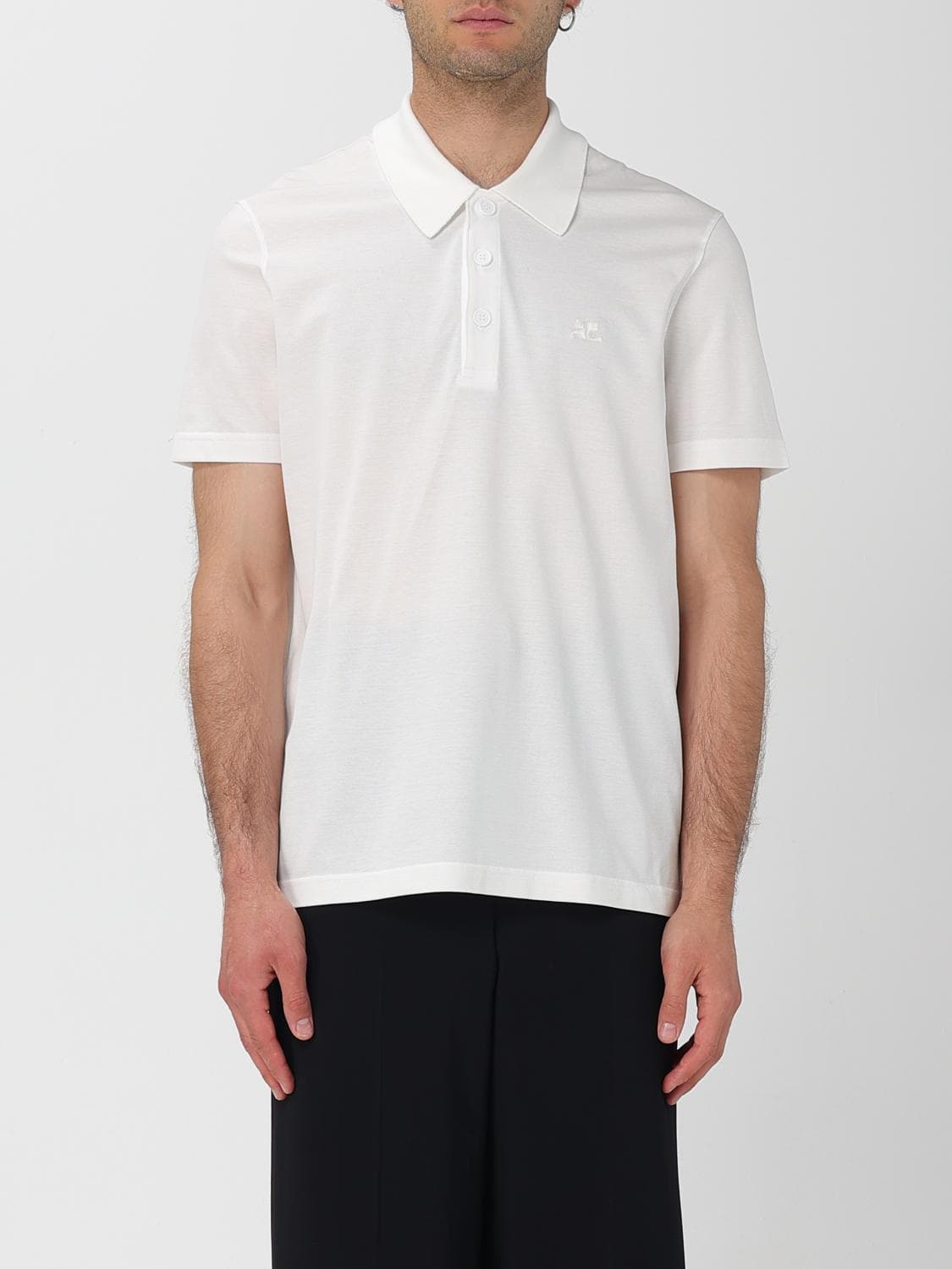 Courrèges Polo Shirt Men color White