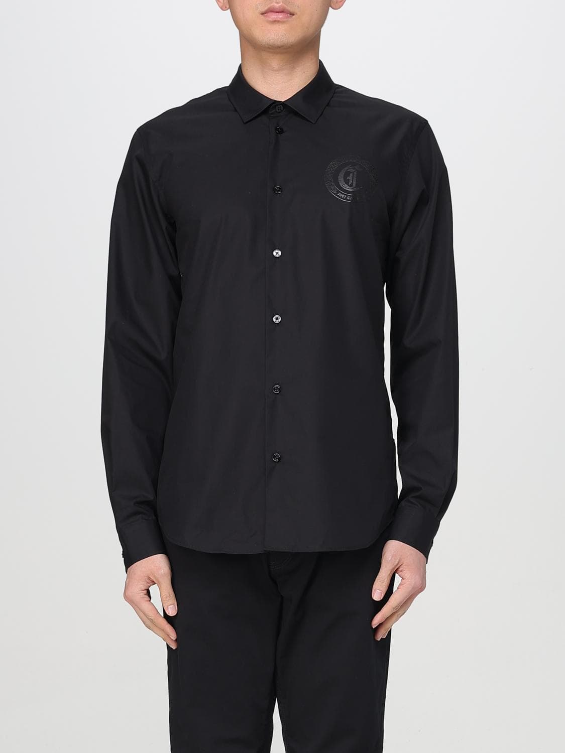 Just Cavalli Shirt Men color Black