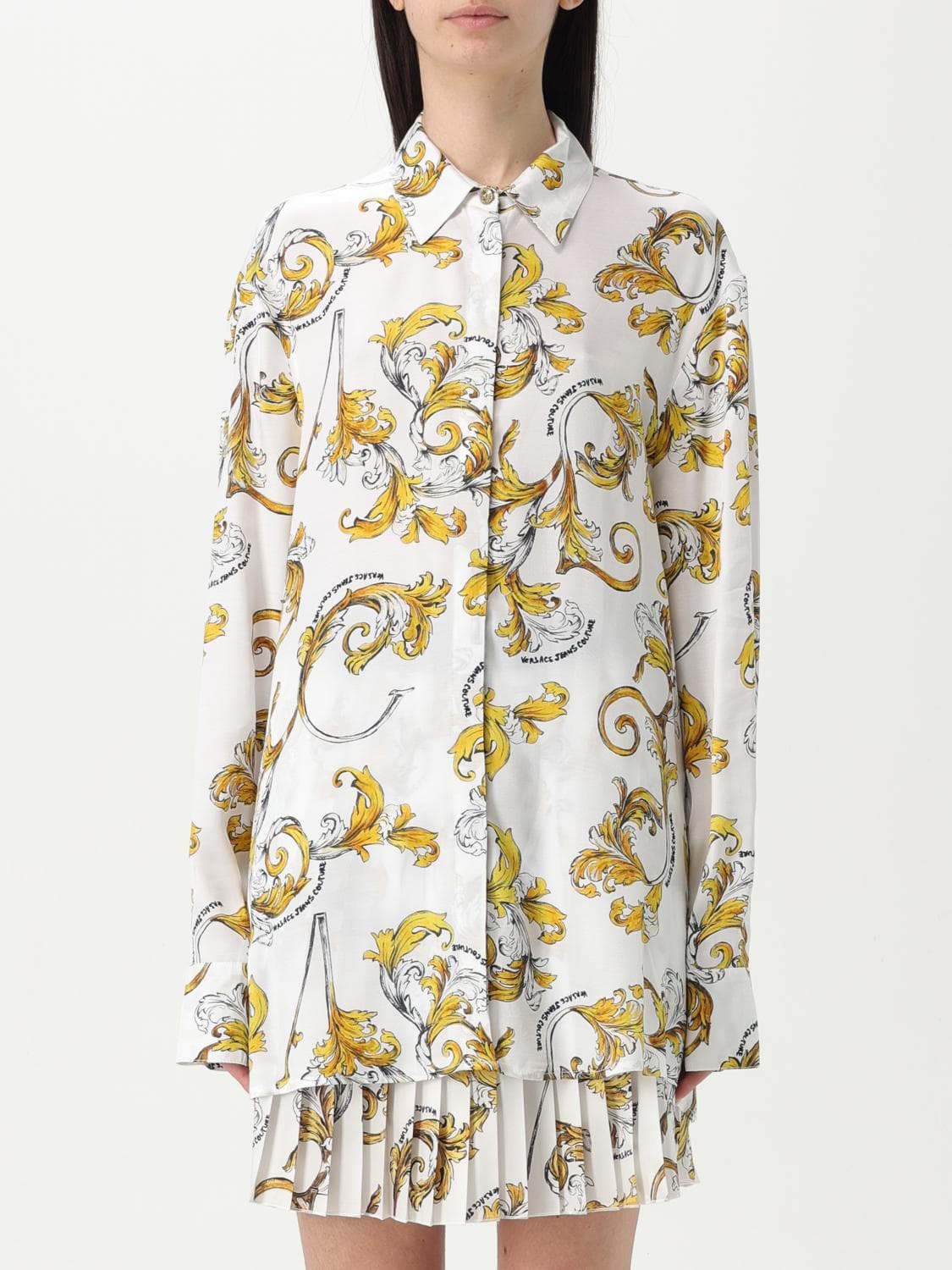 Versace Jeans Couture Shirt Woman color White
