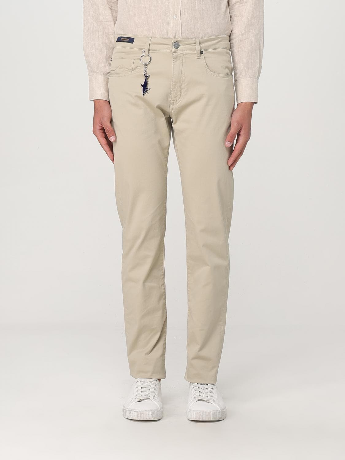 Paul & Shark Pants Men color Beige