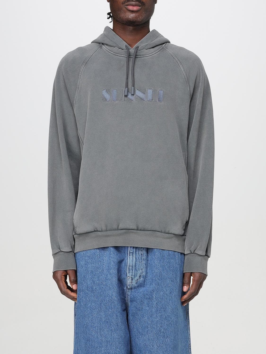 Sunnei Sweatshirt Men color Grey
