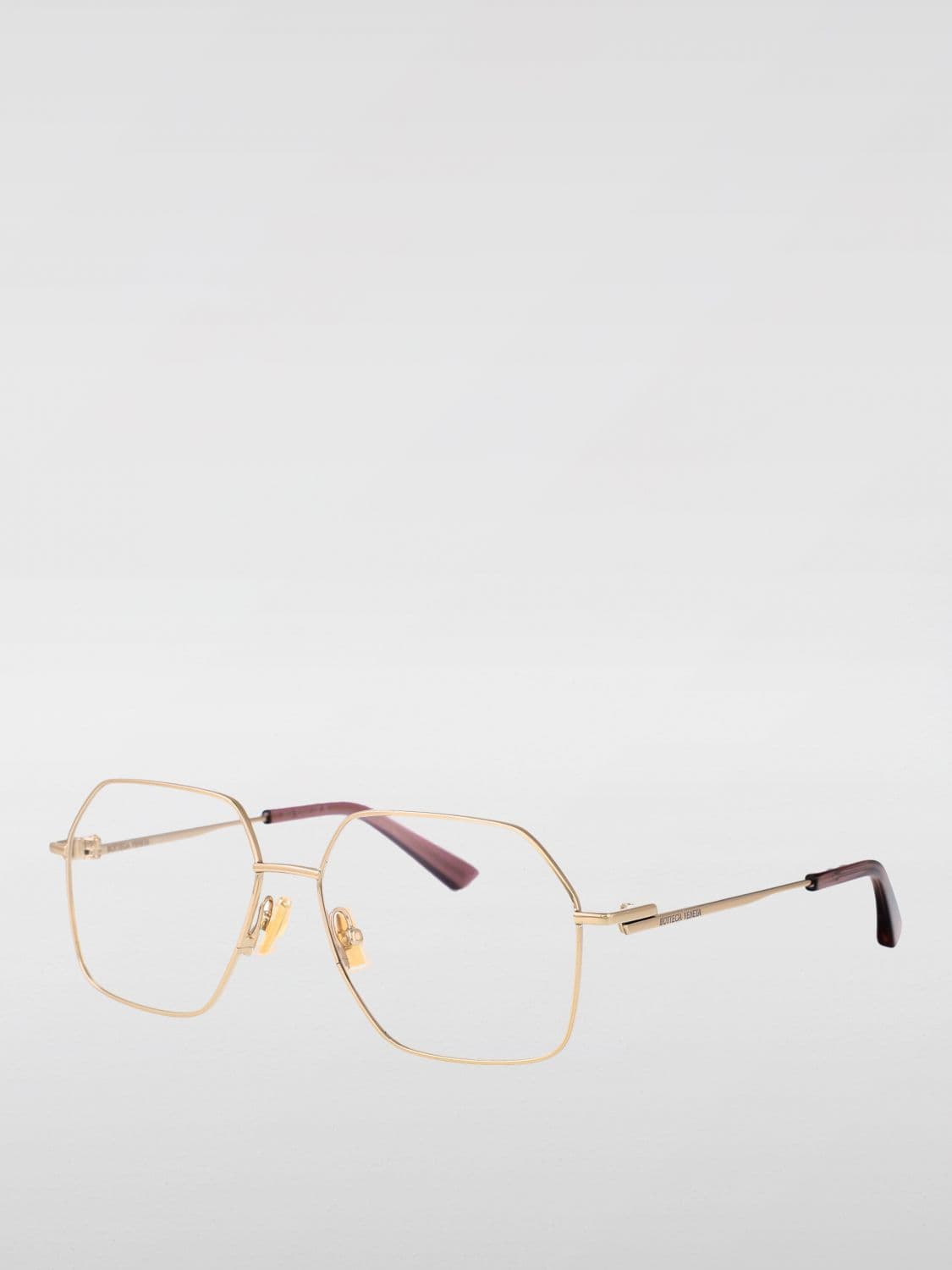 Bottega Veneta Optical Frames Woman color Gold