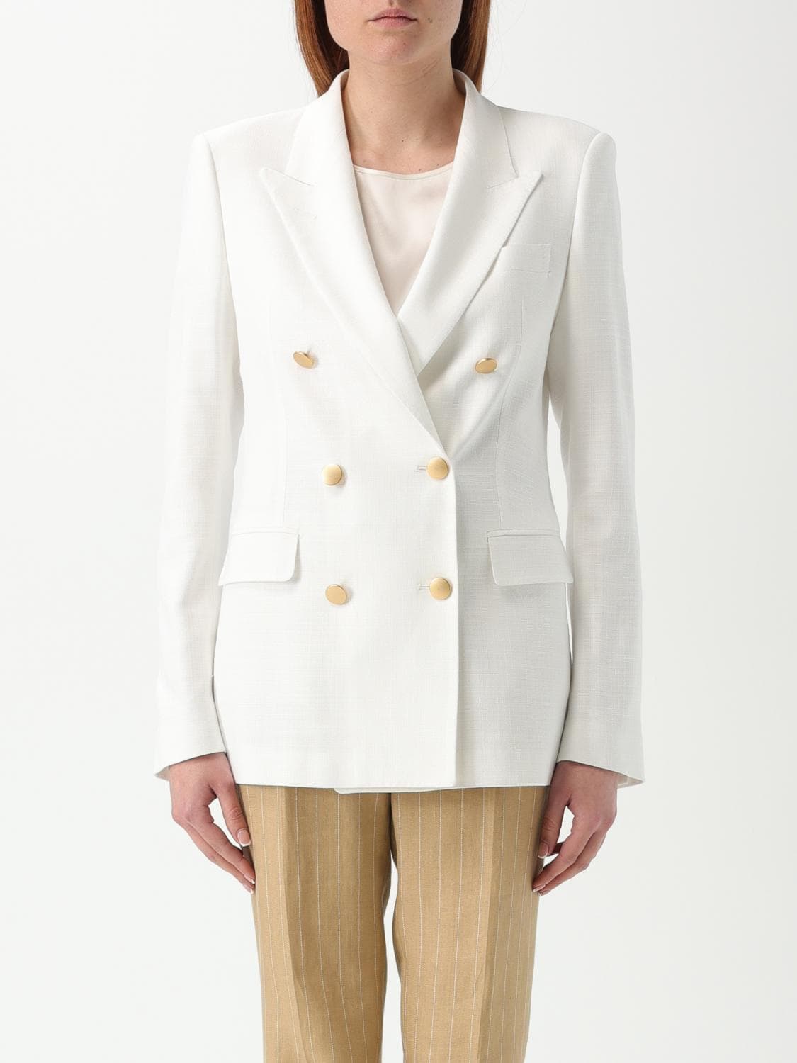 Tagliatore Jacket Woman color White