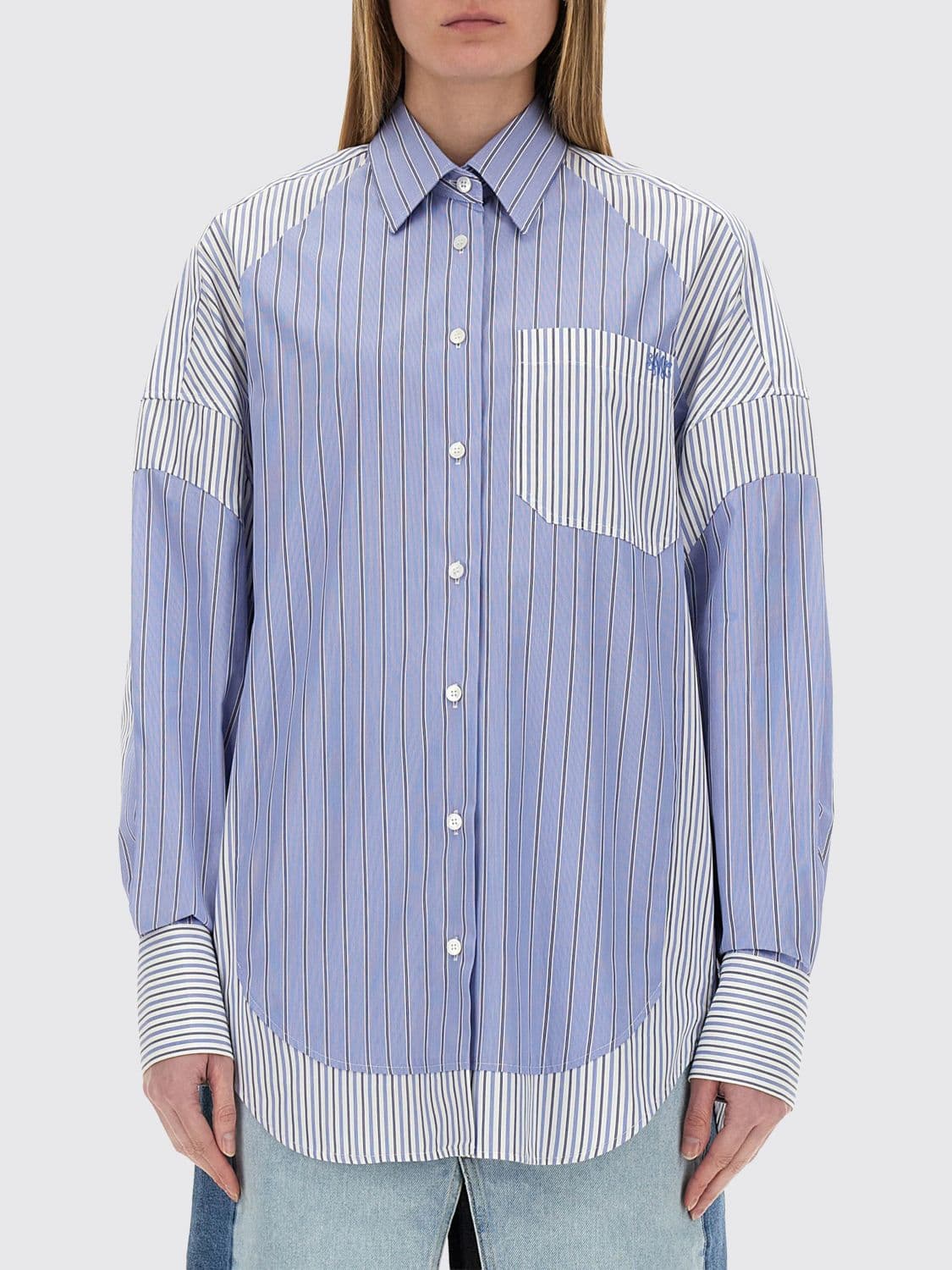 Stella Mccartney Shirt Woman color Blue