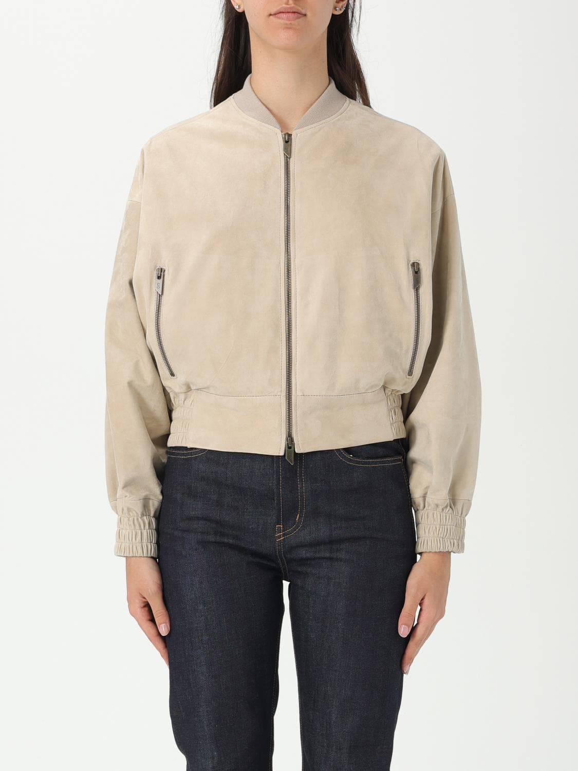 Salvatore Santoro Jacket Woman color Grey · 38