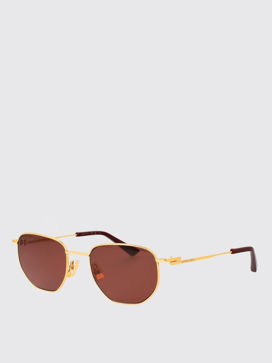 Bottega Veneta Sunglasses Woman color Brick Red