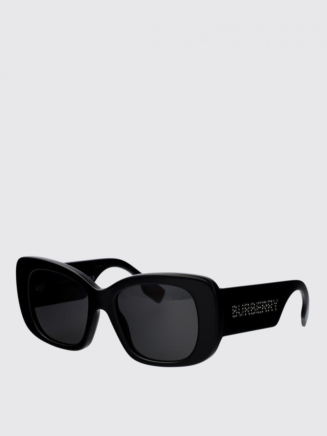 Burberry Sunglasses Woman color Black · 52
