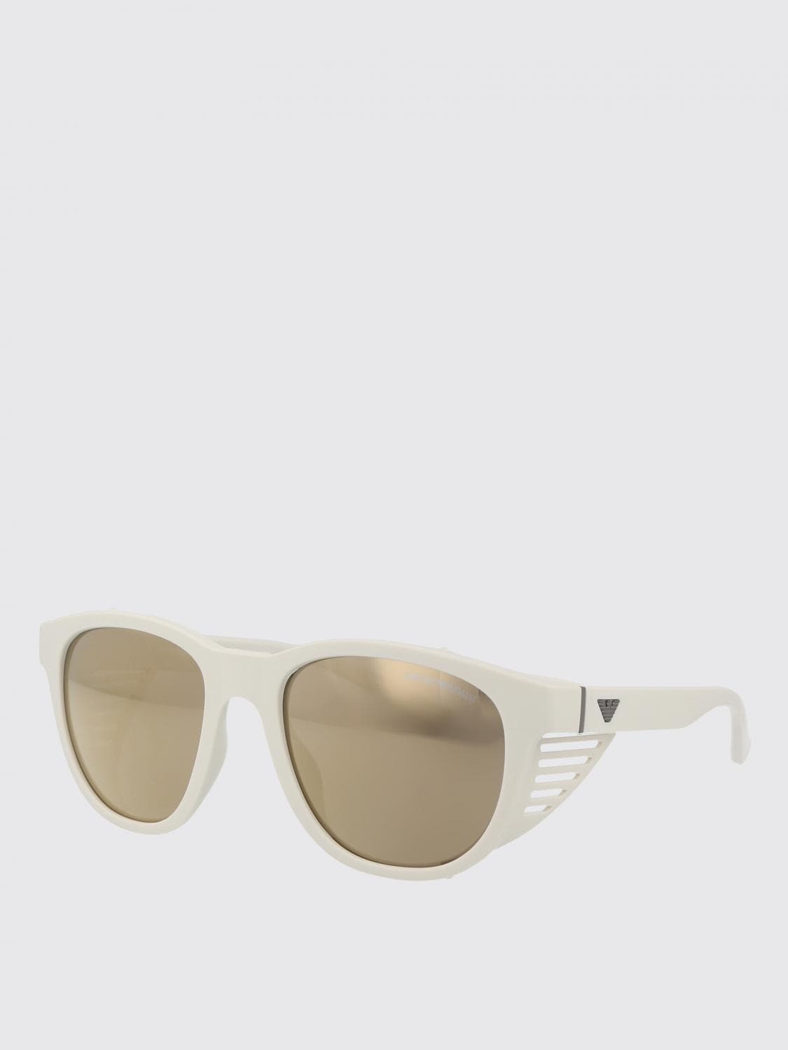 Emporio Armani Sunglasses Men color White