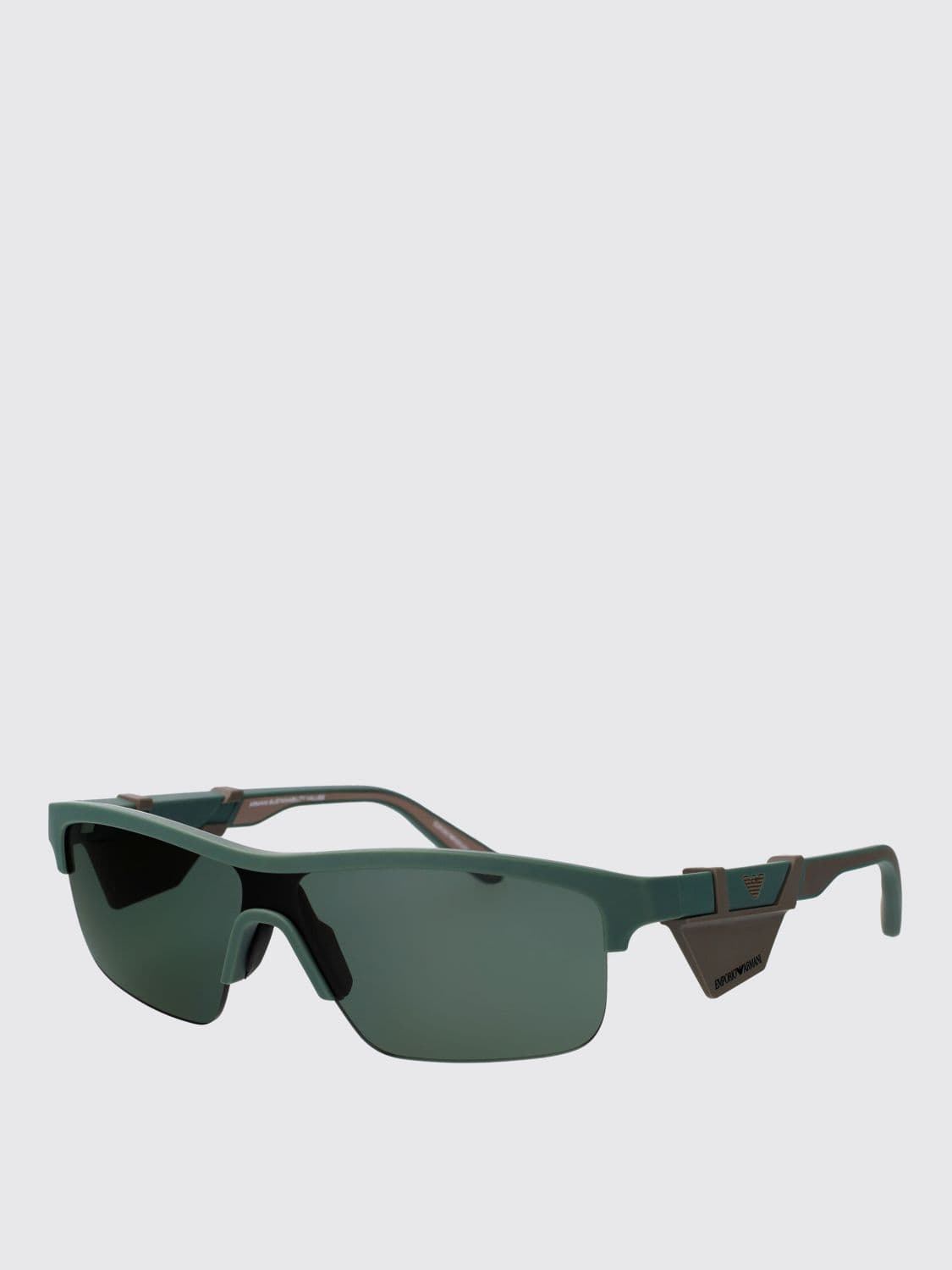 Emporio Armani Sunglasses Men color Green · 35